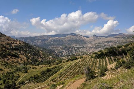 Great view from Tannourine Al Faouqa