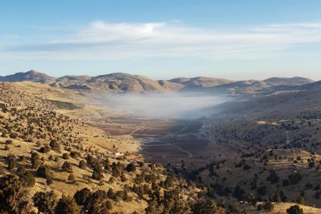 View from Hermel – Daniyeh road