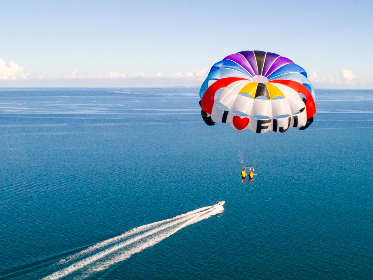 Parasailing in Jounieh